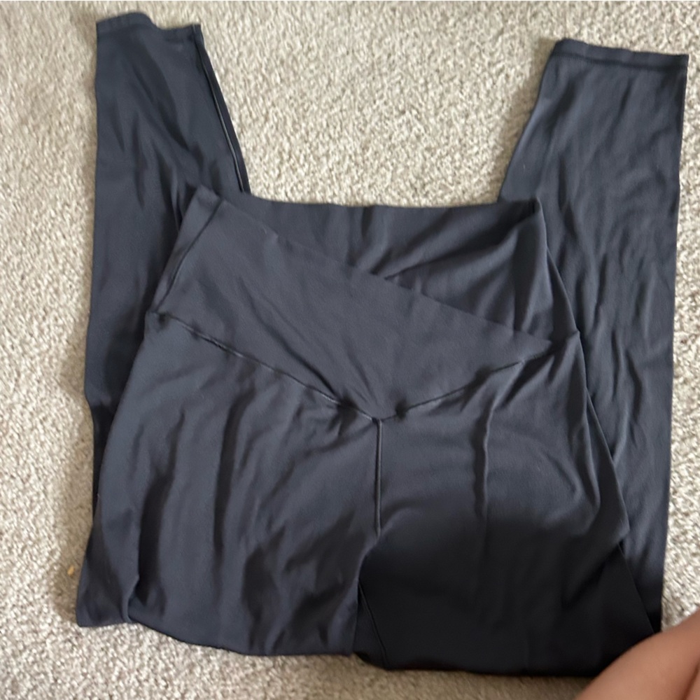Dark Gray High-Waisted Leggings